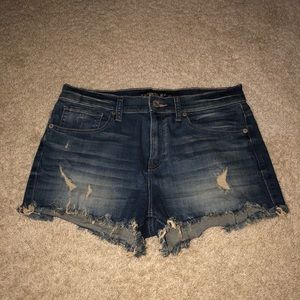 Express jean shorts